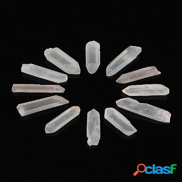 100g DIY Cristal Natural Lemurian Semente Quartz Cluster