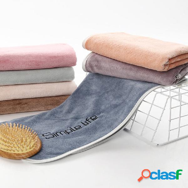 Absorvente de microfibra Toalha Soft Praia Chuveiro Toalha