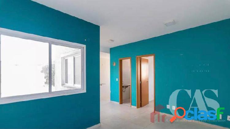 Apartamento 1 Quarto 1Vg. 40m² -Santa Terezinha - Santo