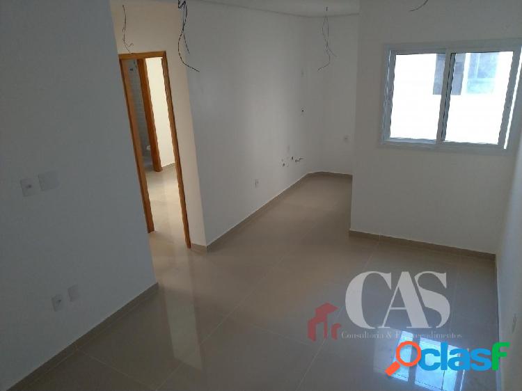 Apartamento 2 Dormitórios 2S 56m² - Vila Bastos, Santo