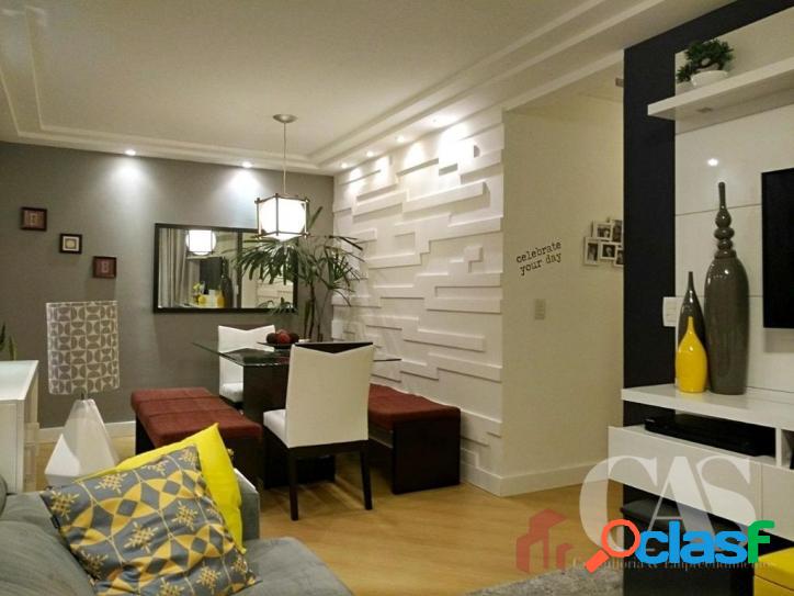 Apartamento com 2 dormitórios à venda, 59 m² por R$
