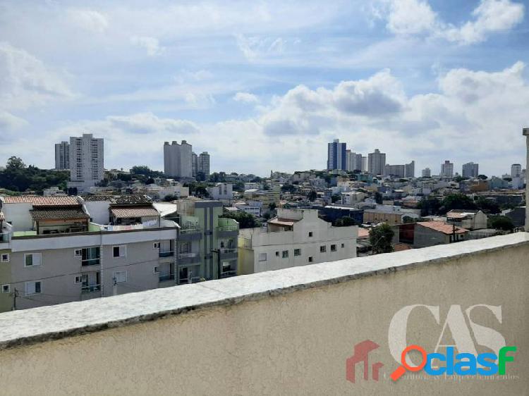 Cobertura 2 Quartos 1Vg 90m² - Vila Marina, Santo André -
