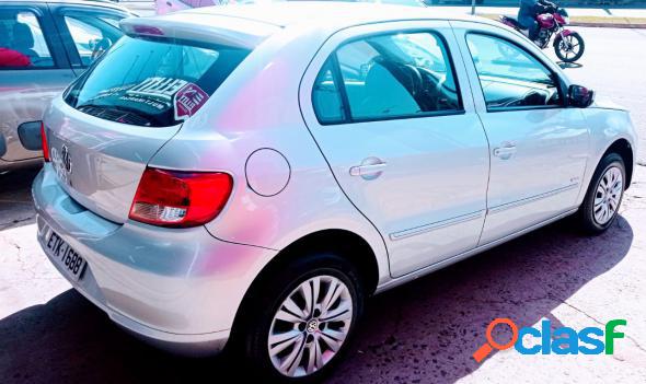 VOLKSWAGEN GOL (NOVO) 1.0 MI TOTAL FLEX 8V 4P PRATA 2011 1.0