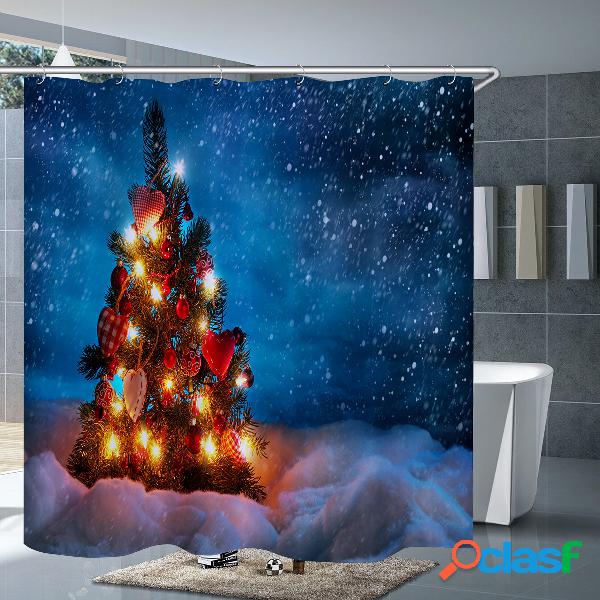 3pcs mat set Banheiro tampa da sanita da cortina de chuveiro