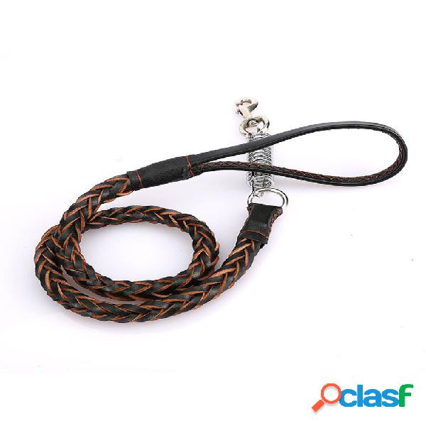 4 Cores De Couro De Luxo Cachorro Trela De Leash Pet Leash