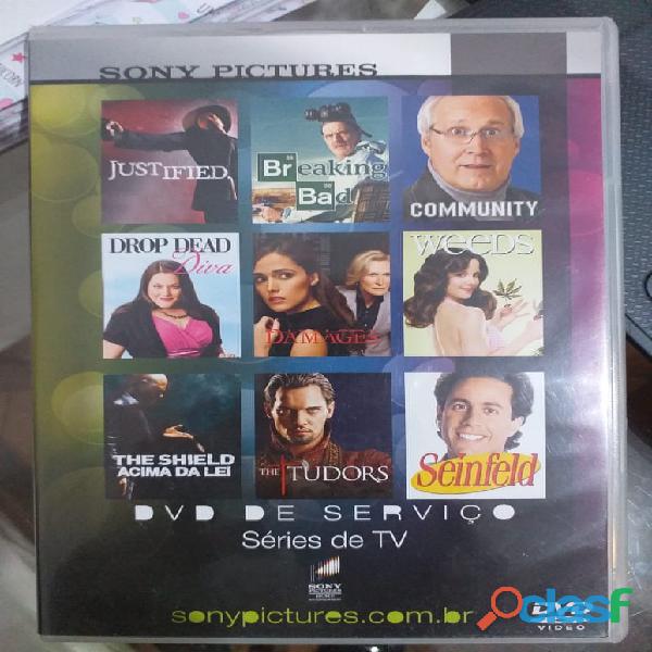 dvd servico series de tv promocao