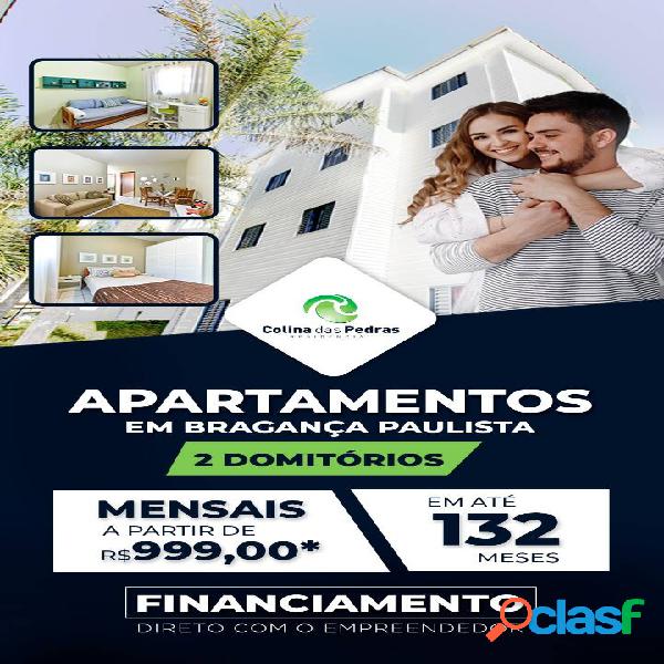 APARTAMENTO COM LAZER COMPLETO - COLINA DAS PEDRAS