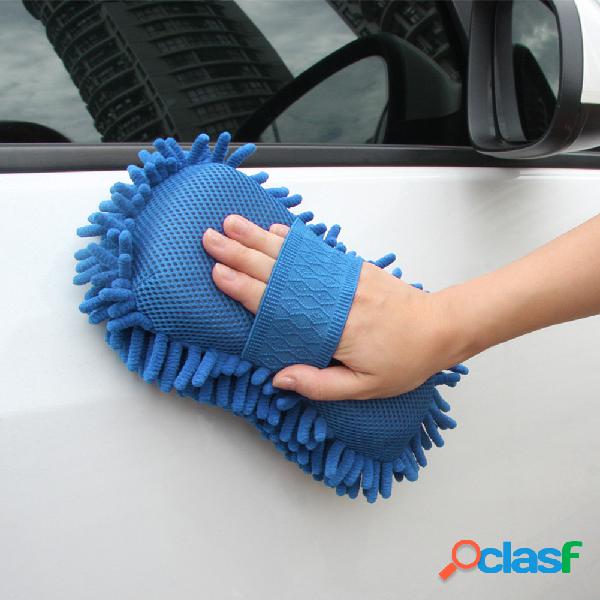 Car Coralline Sponge Microfiber Washer Clean Wash Toalha