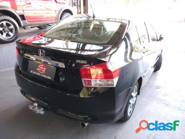 HONDA CITY SEDAN EXL 1.5 FLEX 16V 4P AUT. PRETO 2010 1.5