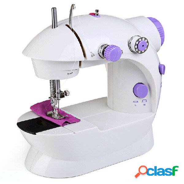 Mini máquina de costura elétrica multifuncional de mesa
