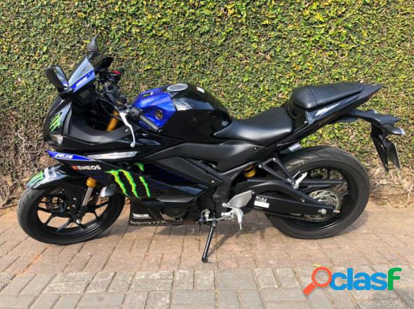 YAMAHA R3 MONSTER PRETO 2020 320 GASOLINA