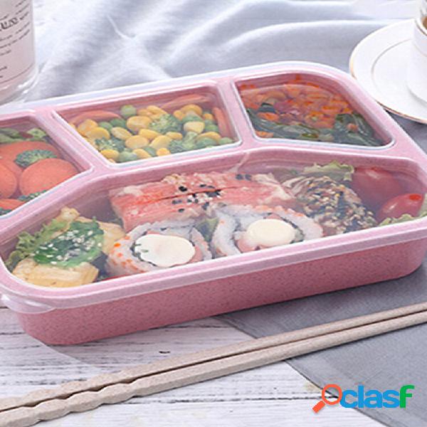 Bento saudável para micro-ondas Caixa Almoço Caixa Com