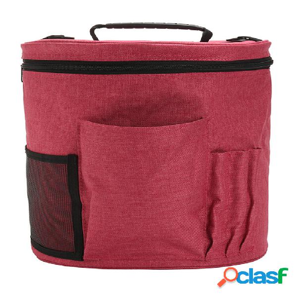 Oxford Cloth Knitting Bolsa Organizador de Crochê Suporte