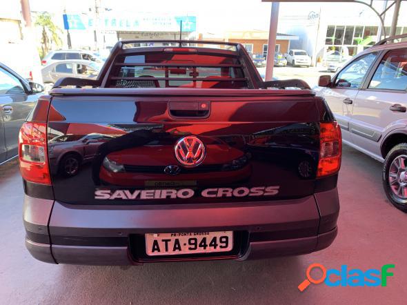 VOLKSWAGEN SAVEIRO CROSS 1.6 MI TOTAL FLEX 8V CE PRETO 2012