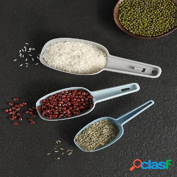 1 PC 3 em 1 colheres colheres de comida para animais de