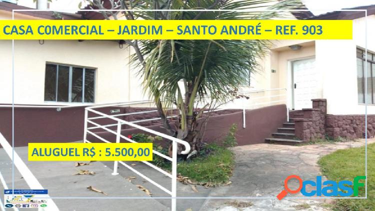 Casa - Aluguel - Santo Andrxc3xa9 - SP - Jardim)