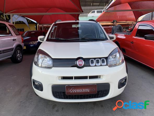 FIAT UNO WAY CELEB. 1.0 EVO FIRE FLEX 8V 5P BRANCO 2015 1.0