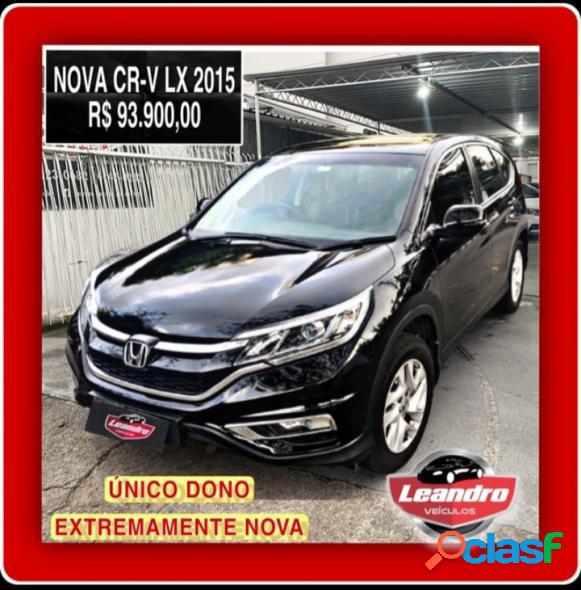 HONDA CR-V LX 2.0 16V 2WD2.0 FLEXONE AUT. PRETO 2015 2.0