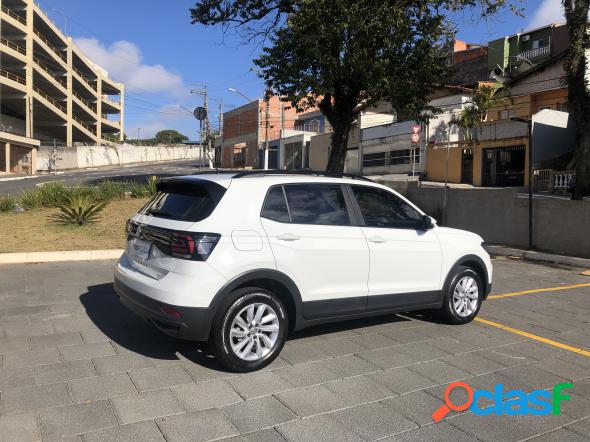 VOLKSWAGEN T-CROSS 1.0 TSI FLEX 12V 5P AUT. BRANCO 2020 1.0