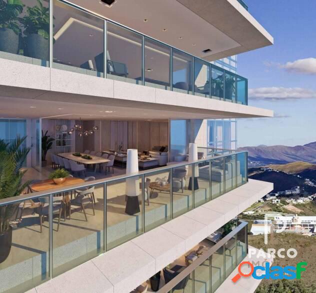Apartamento altíssimo luxo. 01 por andar, 04 quartos no