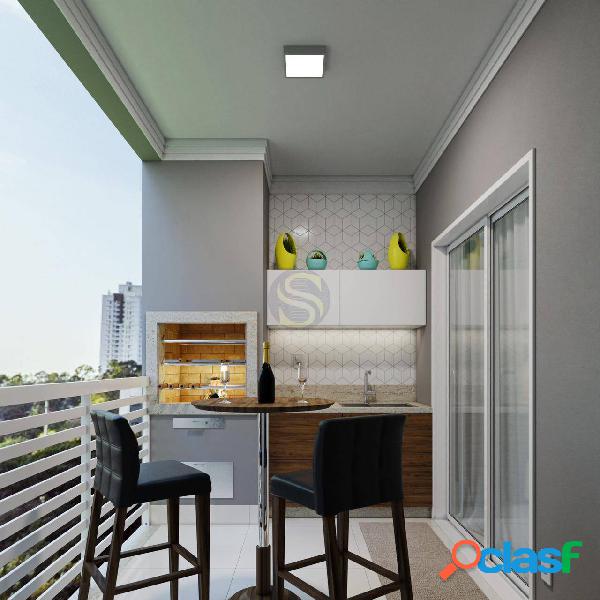 Apartamento com churrasqueira