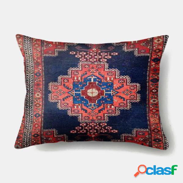 1 PC Impressão Retro Marroquina Fronha Decoração de Casa