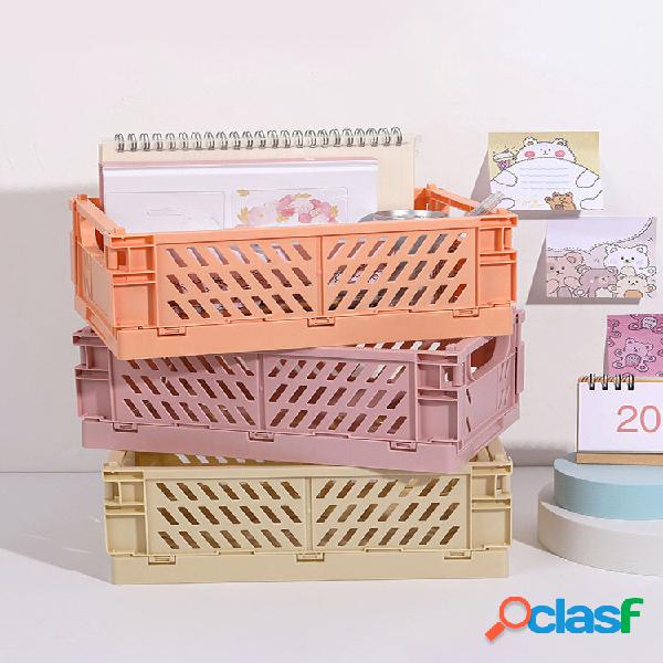 1Pc Mini Faça Você Mesmo Dobrável Plástico Desktop