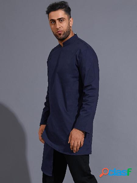Masculino Fall Estilo Médio Oriente Colarinho Simples