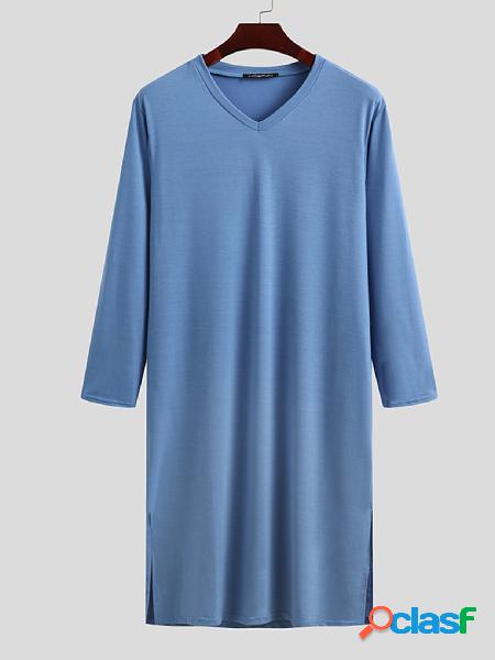 Robe de noite confortável de algodão estilo kaftan INCERUN