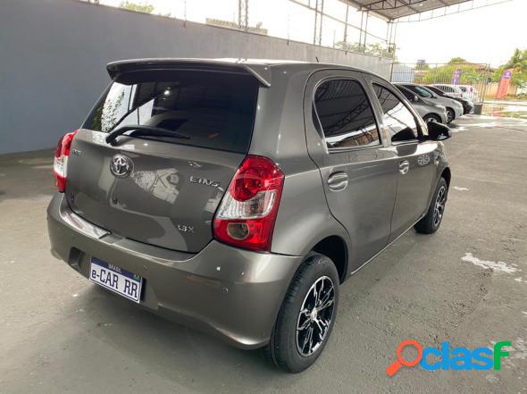 TOYOTA ETIOS X 1.3 FLEX 16V 5P MEC. CINZA 2018 1.3 FLEX