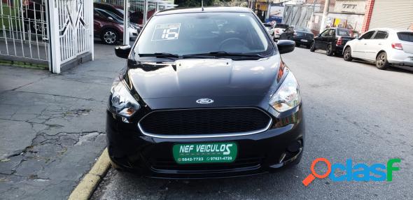 FORD KA 1.0 SESE PLUS TIVCT FLEX 5P PRETO 2016 1.0 FLEX