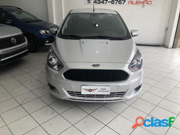 FORD KA 1.5 SESE PLUS 16V FLEX 5P PRATA 2018 1.5 FLEX