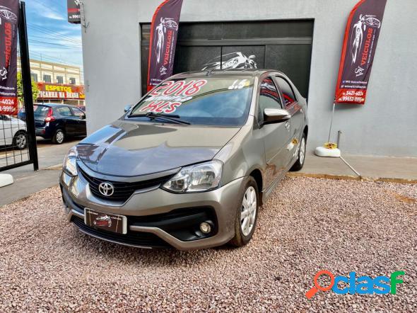 TOYOTA ETIOS XLS SEDAN 1.5 FLEX 16V 4P AUT. CINZA 2018 1.5