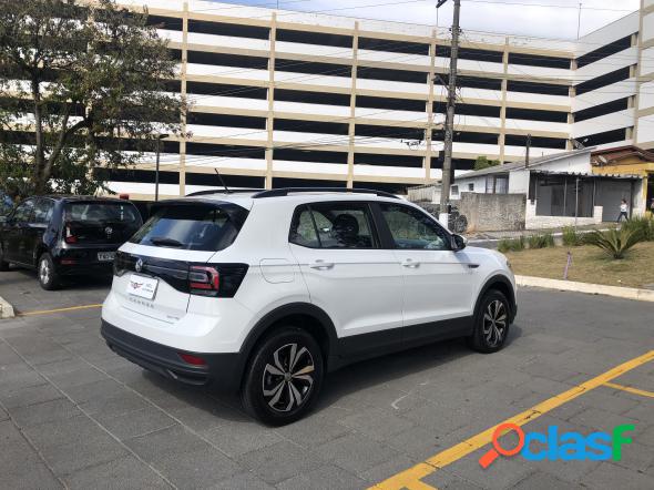 VOLKSWAGEN T-CROSS 1.0 TSI FLEX 12V 5P AUT. BRANCO 2021 1.0
