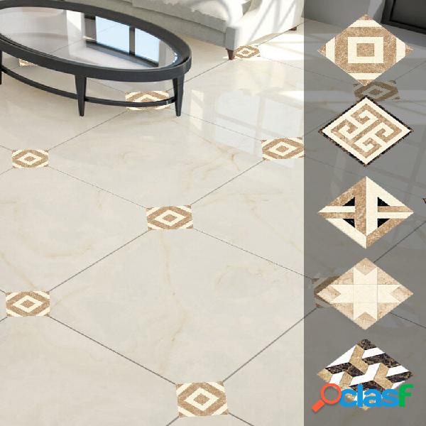 10 Pçs / set Cerâmico Telha Adesivos de Parede Telhas