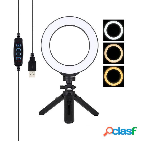 6.2 polegadas LED Ring Light para Tik Tok Youtube Live