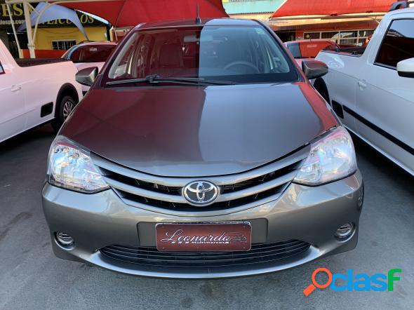 TOYOTA ETIOS X 1.3 FLEX 16V 5P MEC. CINZA 2017 1.3 FLEX