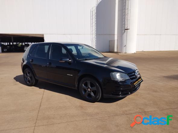 VOLKSWAGEN GOLF 1.6 MI TOTAL FLEX 8V 4P PRETO 2009 1.6 FLEX