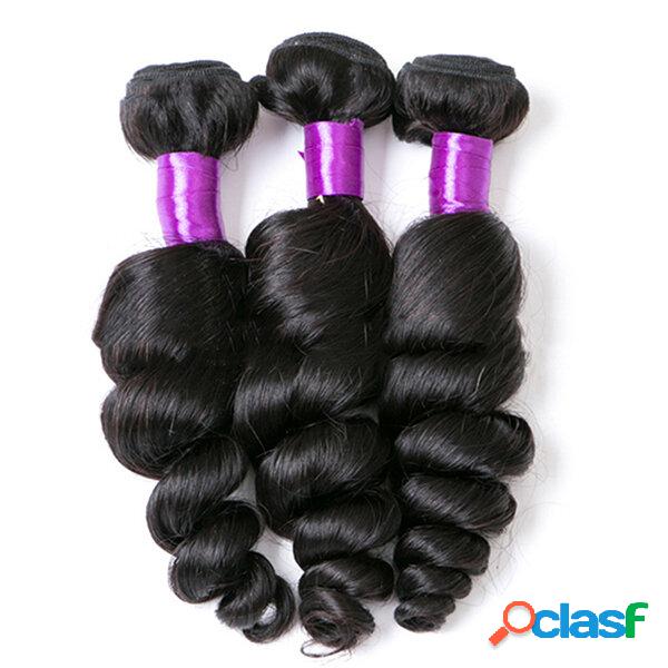1 Bundle Brazilian Loose Wave Virgin Hiar Weave Natural