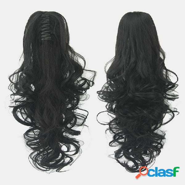 30 cores rabo de cavalo Cabelo extensão clipe de captura de