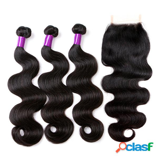 1 Bundle Brazilian Body Wave Extensões de cabelo humano