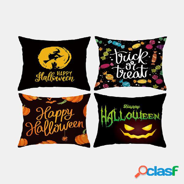 1 PC Fronha de Halloween Capa de Almofada sem Enchimento