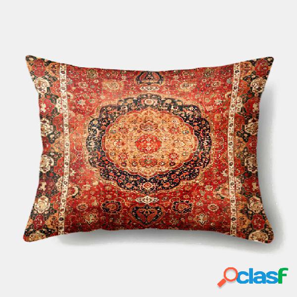 1 PC Impressão Retro Marroquina Fronha Decoração de Casa
