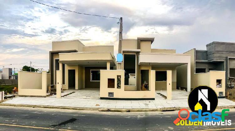 CASA COM SUITE E VAGA DE GARAGEM COBERTA NO DOM GERALDO EM