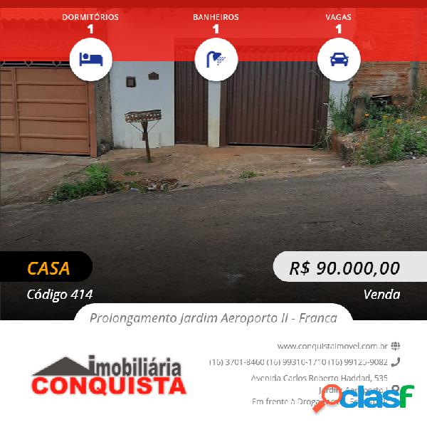 VENDE - SE CASA NO PROLONGAMENTO DO JARDIM AEROPORTO II