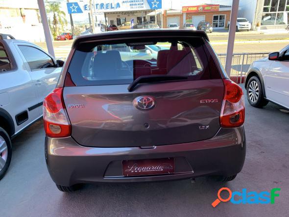 TOYOTA ETIOS X 1.3 FLEX 16V 5P MEC. CINZA 2017 1.3 FLEX