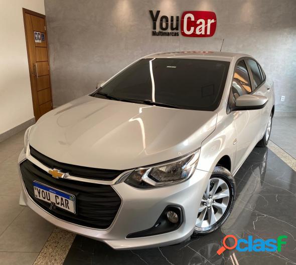 CHEVROLET ONIX SEDAN PLUS LT 1.0 12V TB FLEX AUT. PRATA 2020