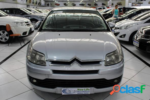 CITROEN C4 GLX 1.6 FLEX 16V 5P MEC. PRATA 2011 1.6 FLEX