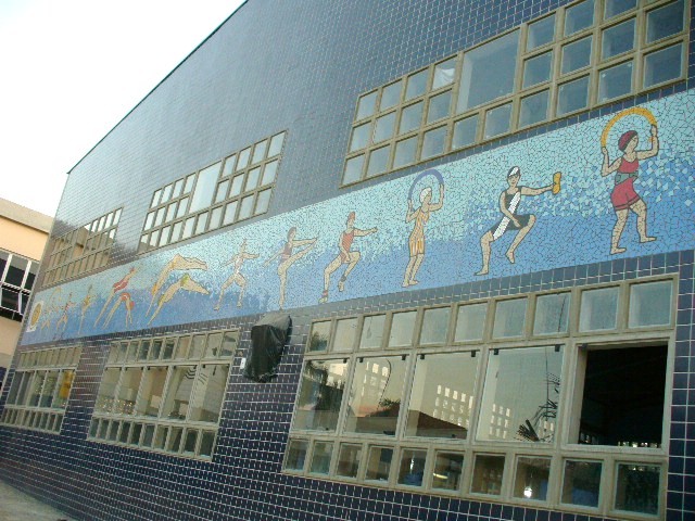 Mosaico artístico-painéis