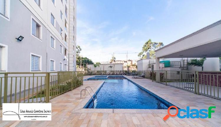 APTO. 2 DORMS. E 1 VAGA - 51M² - LAZER COMPLETO - UTINGA -